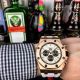 Fake Audemars Piguet Royal Oak Automatic Watch Rose Gold Black Dial (3)_th.jpg